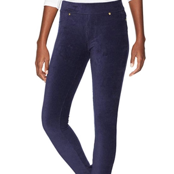MICHAEL Michael Kors Pants - Michael Kors Blue Corduroy  Pull-on Leggings